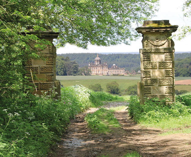 Exclamation Gates and Castle Howard