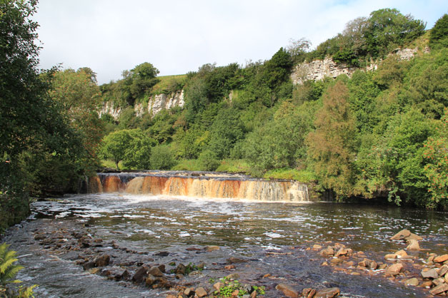 Wainwath Force and Cotterby Scar
